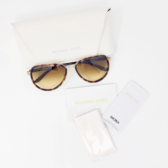 Michael kors tortoise shell aviator sunglasses Clearance